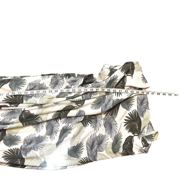 Pink Martini Women's Palm Print Midi Dress - Picture 9 of 9